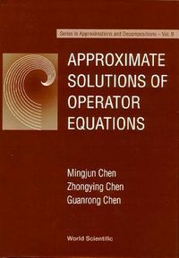 Produktbild: Approximate Solutions of Operator Equations