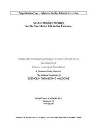 Produktbild: An Astrobiology Strategy for the Search for Life in the Universe