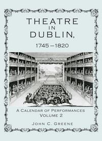 Produktbild: Theatre in Dublin, 1745-1820