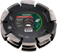 Produktbild: Metabo 628299000 Nutfr&auml;ser Hartmetall L&auml;nge 175mm Produktabmessung, &Oslash; 125mm 1 St&uuml;ck
