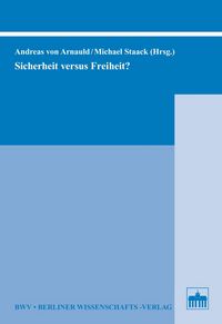 Produktbild: Sicherheit versus Freiheit?