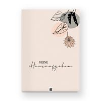 Produktbild: Hausaufgabenheft "leaves lineart"