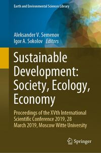 Produktbild: Sustainable Development: Society, Ecology, Economy