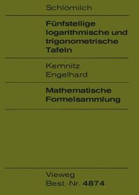 Bild vom Artikel Fünfstellige logarithmische und trigonometrische Tafeln vom Autor Oskar Schlömilch