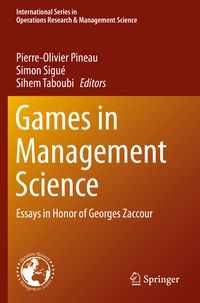 Produktbild: Games in Management Science