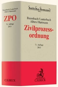 Produktbild: Zivilprozessordnung