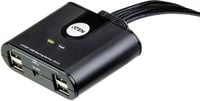 Produktbild: ATEN US424-AT 4 Port USB 2.0-Umschalter Schwarz