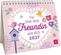 Produktbild: Mini-Kalender 2027: F&uuml;r eine tolle Freundin wie dich