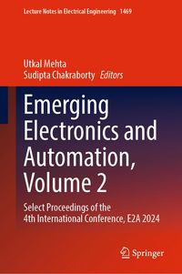 Produktbild: Emerging Electronics and Automation, Volume 2