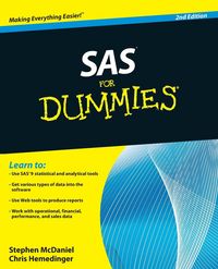Produktbild: SAS For Dummies