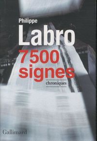 Produktbild: 7500 signes: chroniques
