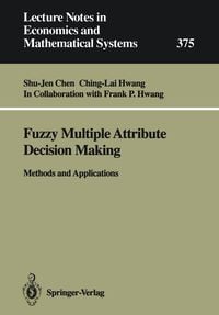 Produktbild: Fuzzy Multiple Attribute Decision Making