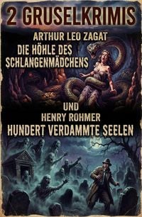Produktbild: 2 Gruselkrimis: Die h&ouml;hle des Schlangenm&auml;dchens / Hundert verdammte Seelen