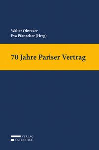 Produktbild: 70 Jahre Pariser Vertrag