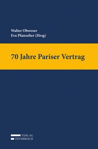 Produktbild: 70 Jahre Pariser Vertrag