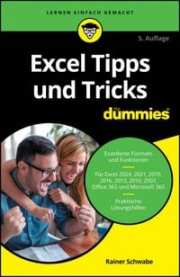 Produktbild: Excel Tipps und Tricks f&uuml;r Dummies
