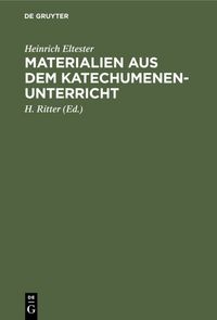 Produktbild: Materialien aus dem Katechumenen-Unterricht