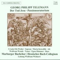 Produktbild: Der Tod Jesu-Passionsoratorium (TWV 5:6)