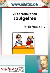 Produktbild: Mit Strategien lernen - Schreibkarten lautgetreu