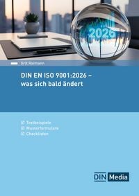 Produktbild: DIN EN ISO 9001:2026 - was sich bald &auml;ndert