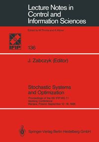 Produktbild: Stochastic Systems and Optimization