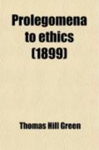 Produktbild: Prolegomena to Ethics