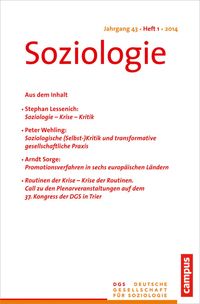 Produktbild: Soziologie 1.2014