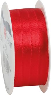Produktbild: PR&Auml;SENT Geschenkband Satin, rot