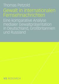 Produktbild: Gewalt in internationalen Fernsehnachrichten