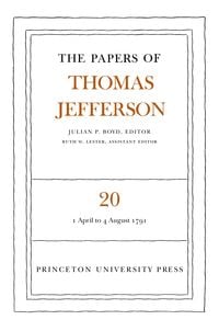Produktbild: The Papers of Thomas Jefferson, Volume 20