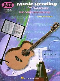 Produktbild: Music Reading for Guitar - Essential Concepts David Oakes Complete Guitar Method and Sight Reading Course Learn Notes, Rhythm and Scales Guitar Technique Book Two-Year Study Guide