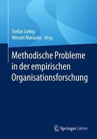 Produktbild: Methodische Probleme in der empirischen Organisationsforschung