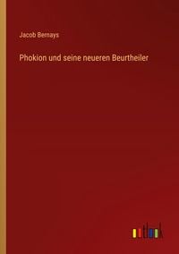 Produktbild: Phokion und seine neueren Beurtheiler