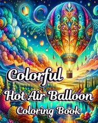 Produktbild: Colorful Hot Air Balloon Coloring Book