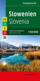 Produktbild: Slowenien, Stra&szlig;en- und Freizeitkarte 1:150.000, freytag & berndt