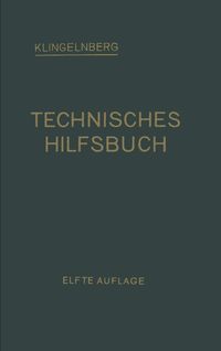 Produktbild: Klingelnberg Technisches Hilfsbuch