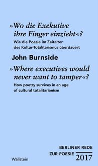 Bild vom Artikel »Wo die Exekutive ihre Finger einzieht«?/»Where executives would never want to tamper«? vom Autor John Burnside