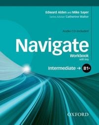 Produktbild: Navigate: B1+ Intermediate: Workbook with CD (with key)