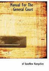 Produktbild: Manual for the General Court