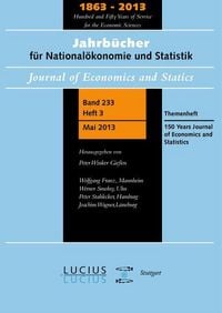 Produktbild: 150 Years Journal of Economics and Statistics