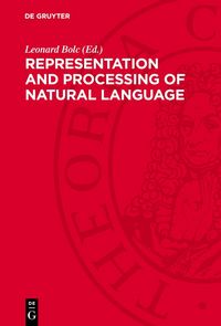 Produktbild: Representation and Processing of Natural Language