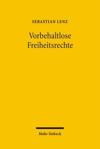 Produktbild: Vorbehaltlose Freiheitsrechte
