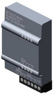 Produktbild: Siemens S7-1200 SB 1222 6ES72221BD300XB0 SPS-Digitalausgabemodul 24V