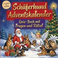 Produktbild: Sch&auml;ferhund-Adventskalender: Quiz-Buch mit Fragen und R&auml;tsel