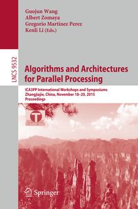 Produktbild: Algorithms and Architectures for Parallel Processing