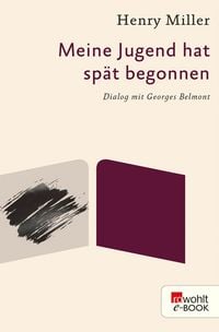 Produktbild: Meine Jugend hat sp&auml;t begonnen