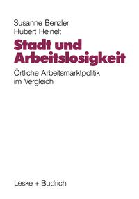 Produktbild: Stadt und Arbeitslosigkeit