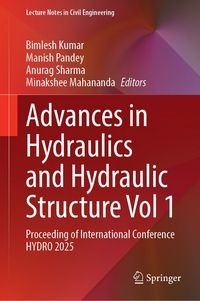 Produktbild: Advances in Hydraulics and Hydraulic Structure Vol 1