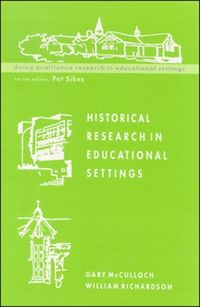 Produktbild: Historical Research in Educational Settings