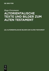 Produktbild: Altorientalische Bilder zum Alten Testament